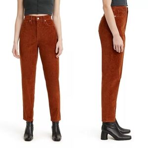 Nwot! Levi's High-Waisted Corduroy Mom jeans pants